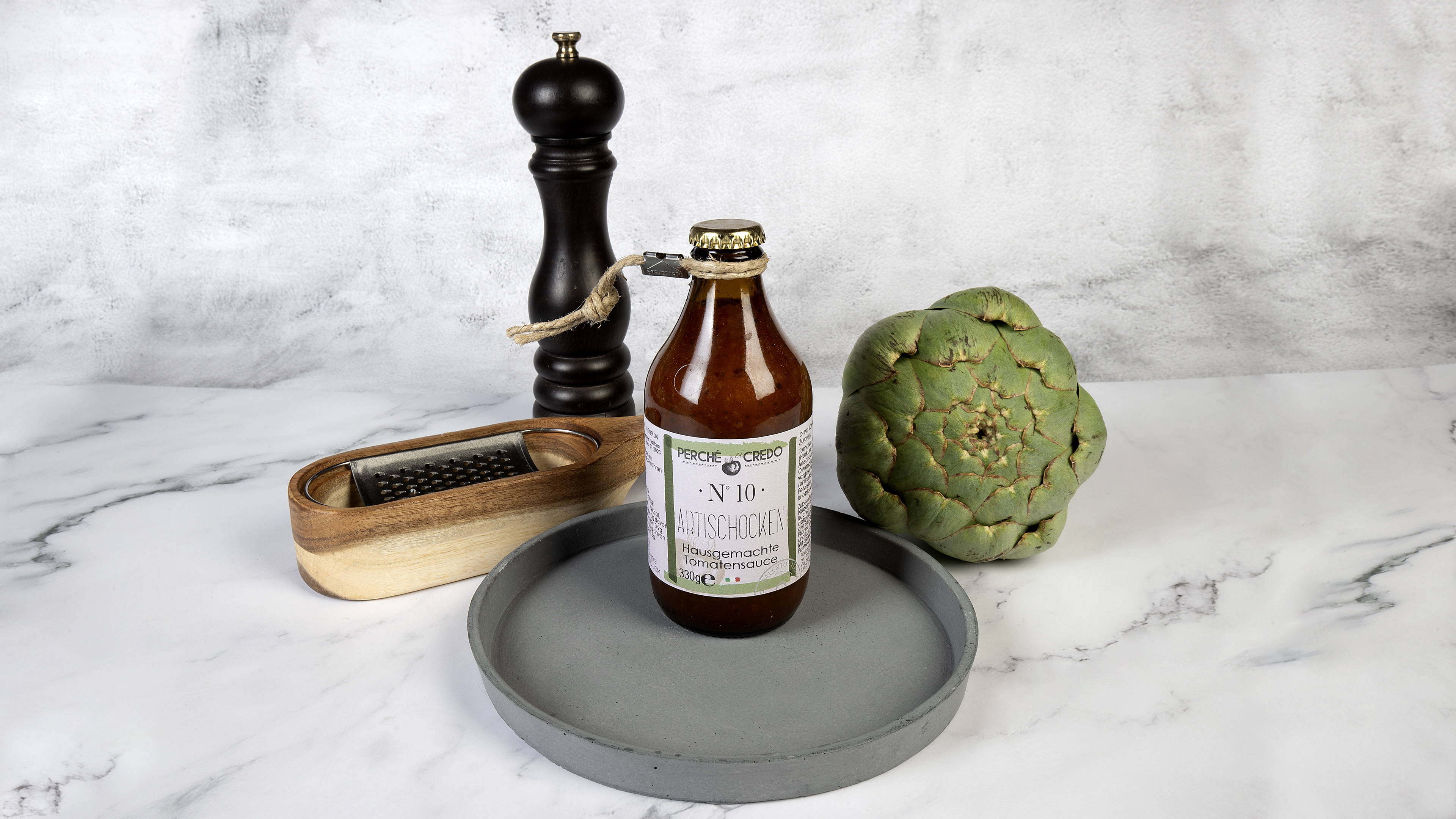 Salsa Casareccia mit Artischoken